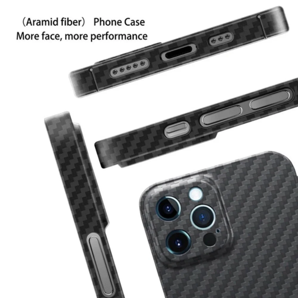 iPhone 13 Pro Max Real Carbon Fiber Case
